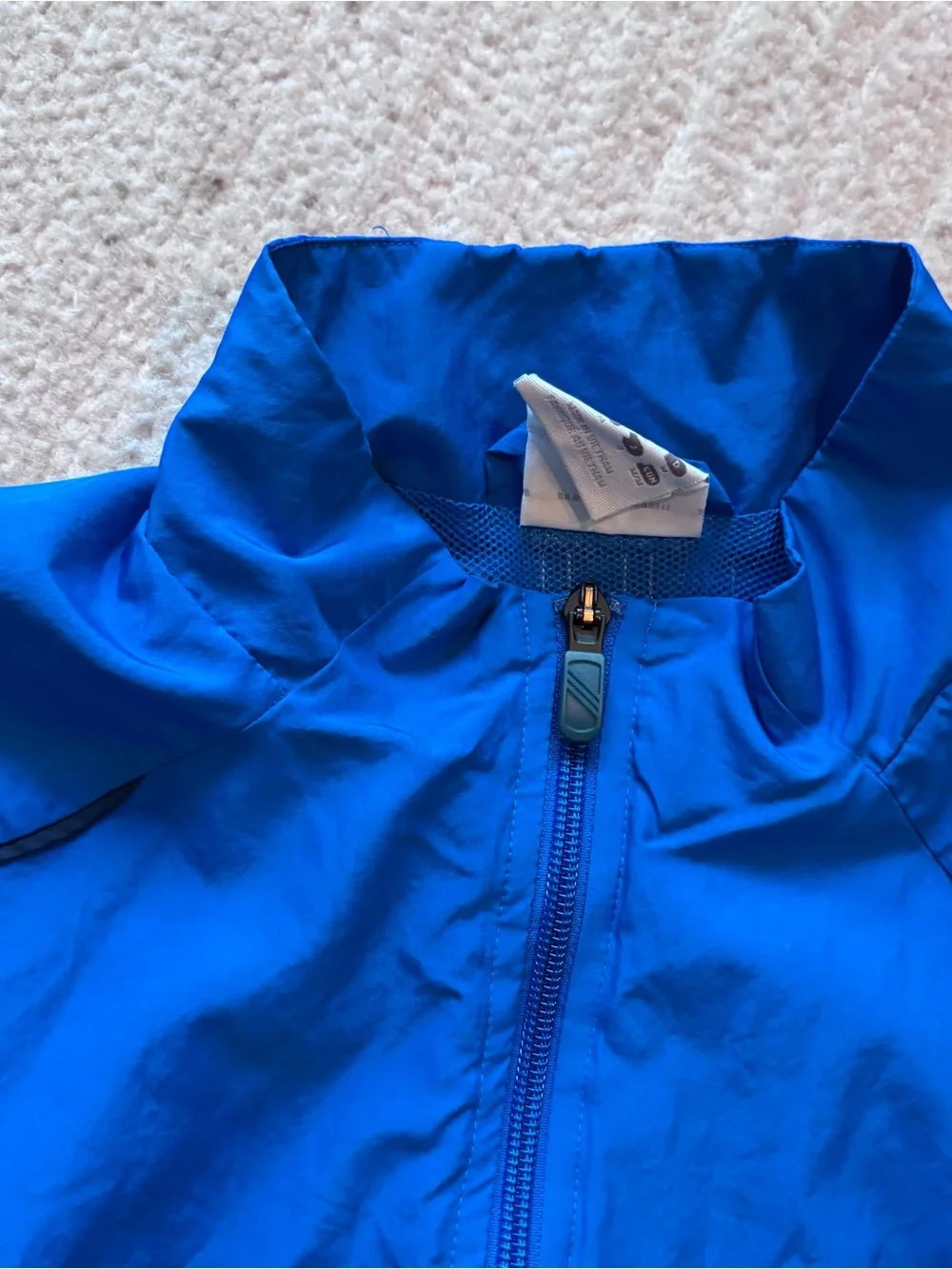 adidas Bright Blue Full-Zip Track Jacket